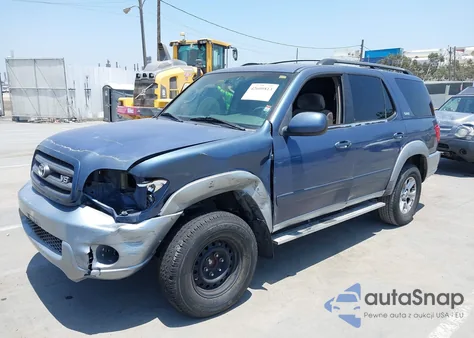 2004 Toyota Sequoia Sr5 V8 from USA, damaged, VIN 5TDZT34A84S237308